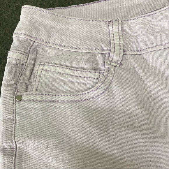 Suzy Shier Size 13 Light Lilac Bootcut Jeans Inseam 24 NWT - Picture 5 of 11